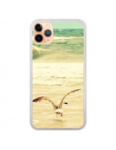 Coque iPhone 11 Pro Max Mouette Mer Ocean Sable Plage...