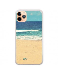 Coque iPhone 11 Pro Max Mer Ocean Sable Plage Paysage - R...