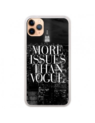 Coque iPhone 11 Pro Max More Issues Than Vogue New York - Rex Lambo