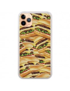 Coque iPhone 11 Pro Max Burger Hamburger Cheeseburger -...