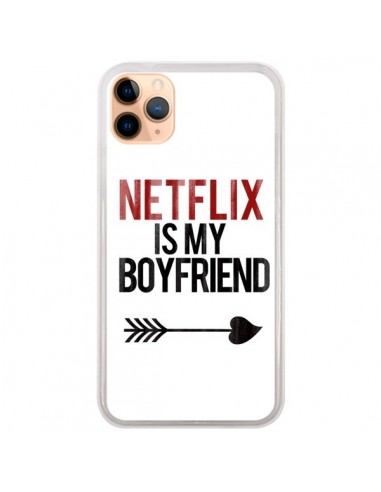 Coque iPhone 11 Pro Max Netflix is my Boyfriend - Rex Lambo