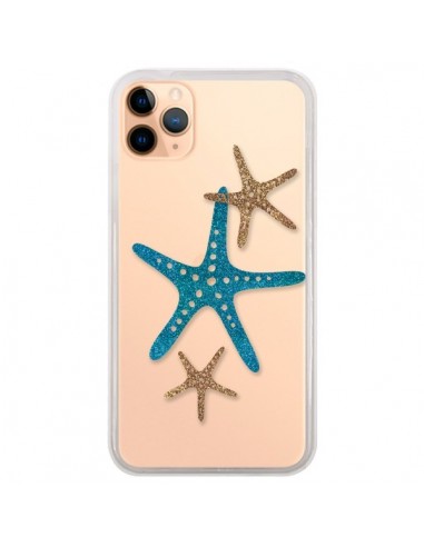 Coque iPhone 11 Pro Max Etoile de Mer Starfish Transparente - Sylvia Cook