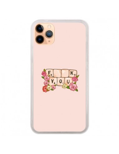 Coque iPhone 11 Pro Max Fuck You Love - Sara Eshak