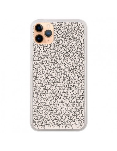 Coque iPhone 11 Pro Max A lot of cats chat - Santiago Taberna