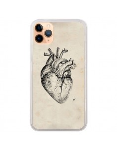 Coque iPhone 11 Pro Max Coeur Vintage - Tipsy Eyes