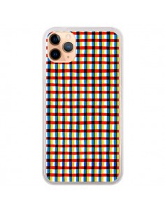 Coque iPhone 11 Pro Max Crossed Eyes Lines Red - Ninola...