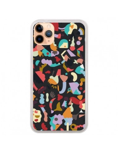 Coque iPhone 11 Pro Max Dreamy Animal Shapes Black - Ninola Design