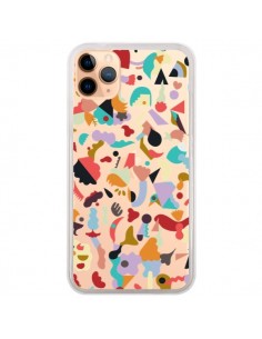 Coque iPhone 11 Pro Max Dreamy Animal Shapes White -...
