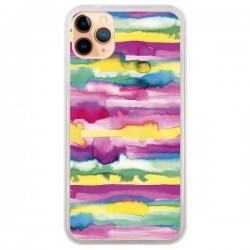 Coque iPhone 11 Pro Max Gingham Vichy Pink - Ninola Design