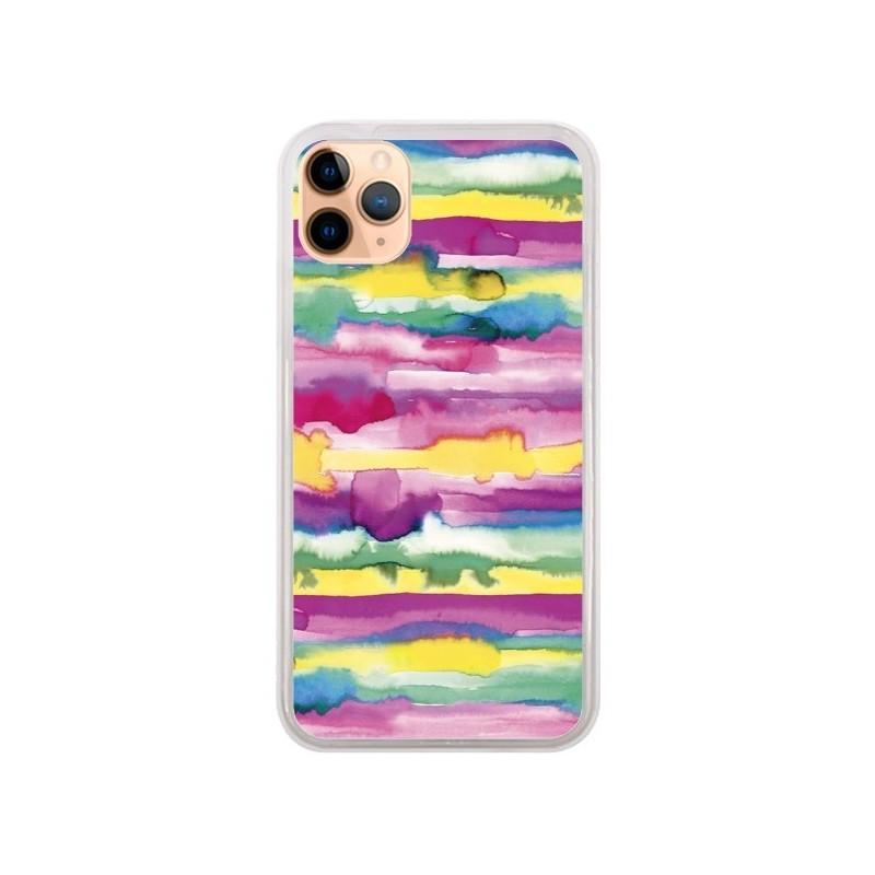 Coque iPhone 11 Pro Max Gingham Vichy Pink - Ninola Design