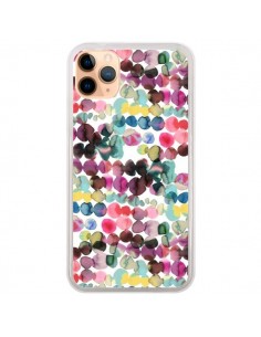 Coque iPhone 11 Pro Max Gradient Tropical Color Lines -...