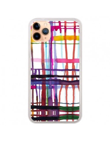Coque iPhone 11 Pro Max Little Textured Dots Pink - Ninola Design