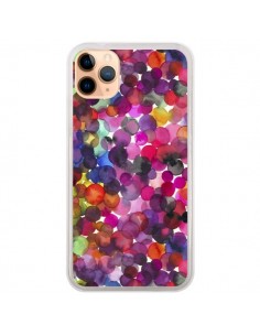 Coque iPhone 11 Pro Max Moody Geometry Rustic Brown -...