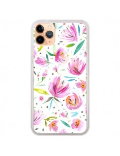 Coque iPhone 11 Pro Max Painterly Waterolor Texture -...