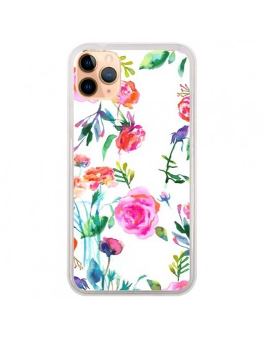 Coque iPhone 11 Pro Max Raining Clouds Blue - Ninola Design