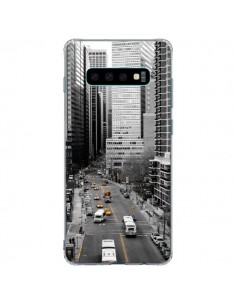 Coque Samsung S10 Plus New York Noir et Blanc - Anaëlle...