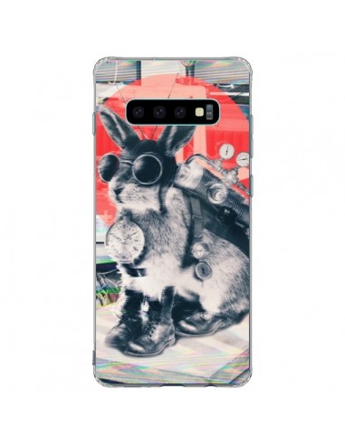 Coque Samsung S10 Plus Lapin Time Traveller - Ali Gulec