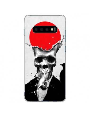 Coque Samsung S10 Plus Splash Skull Tête de Mort - Ali Gulec