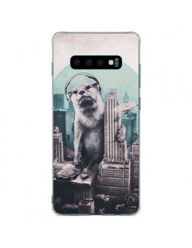 Coque Samsung S10 Plus Loutre Dj New York - Ali Gulec