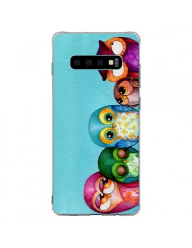 Coque Samsung S10 Plus Famille Chouettes - Annya Kai