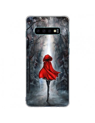 Coque Samsung S10 Plus Le Petit Chaperon Rouge Bois - Annya Kai