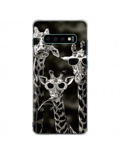 Coque Samsung S10 Plus Girafe Swag Lunettes Familiy...