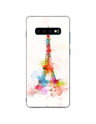 Coque Samsung S10 Plus Paris Tour Eiffel Muticolore - Asano Yamazaki
