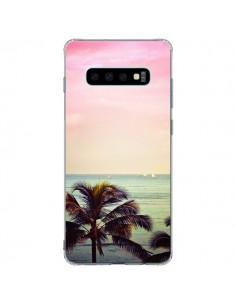 Coque Samsung S10 Plus Sunset Palmier Palmtree - Asano...