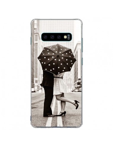 Coque Samsung S10 Plus Secret under Umbrella Amour Couple Love - Asano Yamazaki