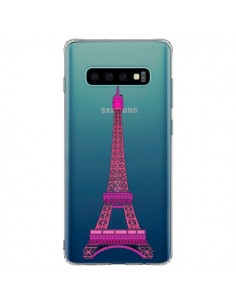 Coque Samsung S10 Plus Tour Eiffel Rose Paris...