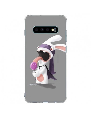 Coque Samsung S10 Plus Lapin Crétin Sucette - Bertrand Carriere