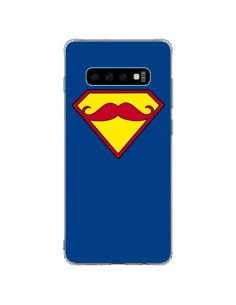Coque Samsung S10 Plus Super Moustache Movember Superman...