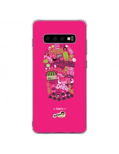 Coque Samsung S10 Plus Bubble Fever Original Flavour Rose...