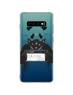 Coque Samsung S10 Plus Bad Panda Transparente - Balazs Solti