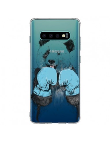 Coque Samsung S10 Plus Winner Panda Gagnant Transparente - Balazs Solti