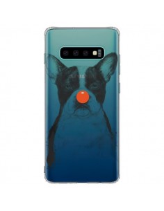 Coque Samsung S10 Plus Clown Bulldog Dog Chien...