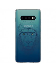 Coque Samsung S10 Plus Cool Lion Swag Lunettes...