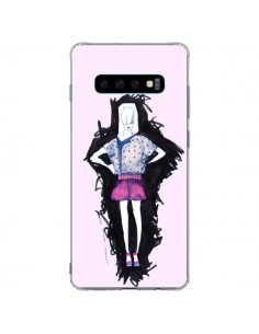 Coque Samsung S10 Plus Valentine Femme Fashion Mode Rose...
