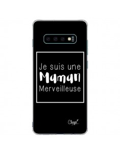 Coque Samsung S10 Plus Je suis une Maman Merveilleuse -...