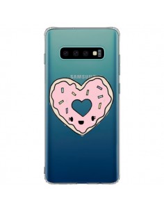 Coque Samsung S10 Plus Donuts Heart Coeur Rose...