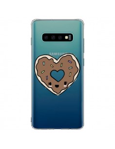 Coque Samsung S10 Plus Donuts Heart Coeur Chocolat...