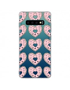 Coque Samsung S10 Plus Donuts Heart Coeur Rose Pink...
