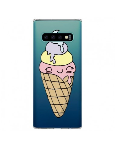 Coque Samsung S10 Plus Ice Cream Glace Summer Ete Parfum Transparente - Claudia Ramos