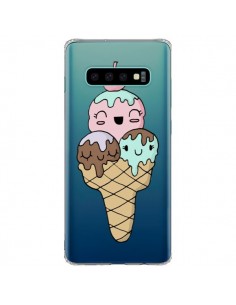 Coque Samsung S10 Plus Ice Cream Glace Summer Ete Cerise...