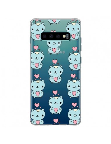 Coque Samsung S10 Plus Hamster Love Amour Transparente - Claudia Ramos