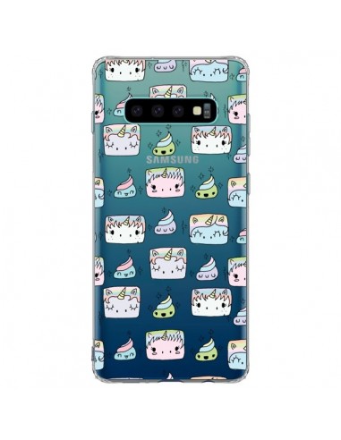 Coque Samsung S10 Plus Licorne Unicorn Cute Swag Transparente - Claudia Ramos