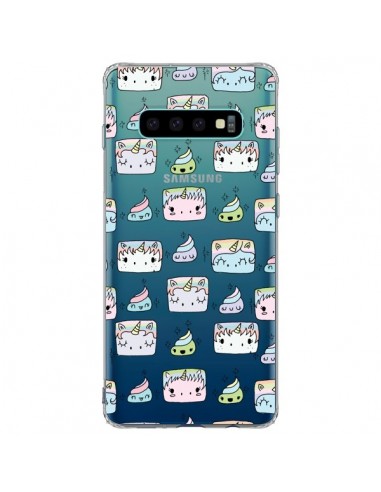 Coque Samsung S10 Plus Licorne Unicorn Cute Swag Transparente - Claudia Ramos