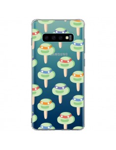 Coque Samsung S10 Plus Tortues Ninja Tortle Transparente...