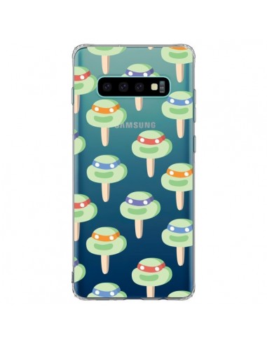 Coque Samsung S10 Plus Tortues Ninja Tortle Transparente - Claudia Ramos