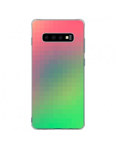 Coque Samsung S10 Plus Gradient Pixel - Danny Ivan